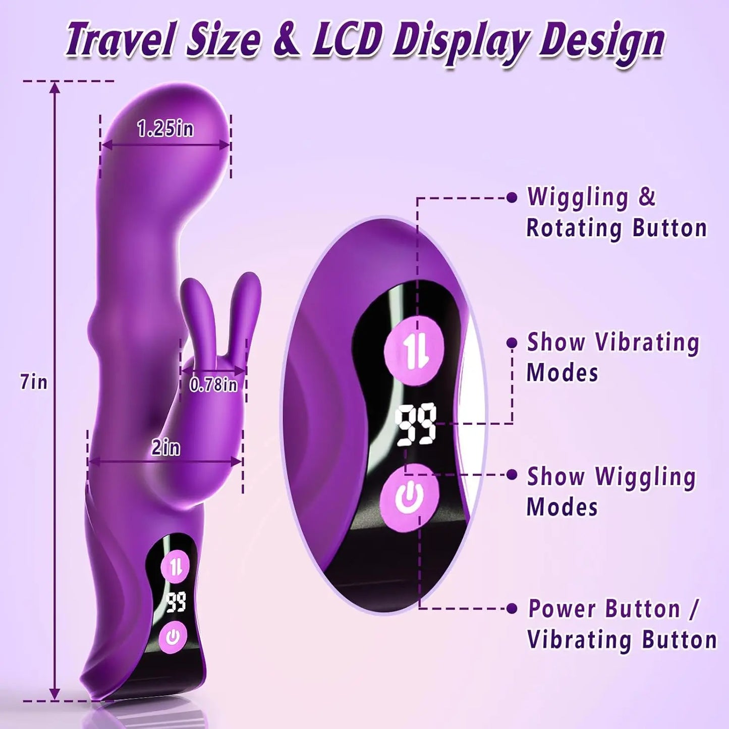 Intimate Bliss™ Rotating 4-in-1 Vibrator