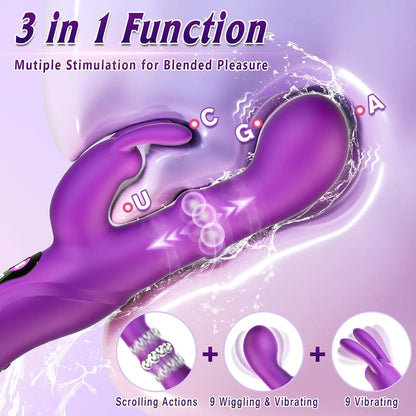 Intimate Bliss™ Rotating 4-in-1 Vibrator